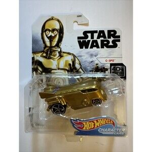 Hot Wheels Star Wars: (2019) 40th The Empire Strikes Back- C-3PO Character Cars